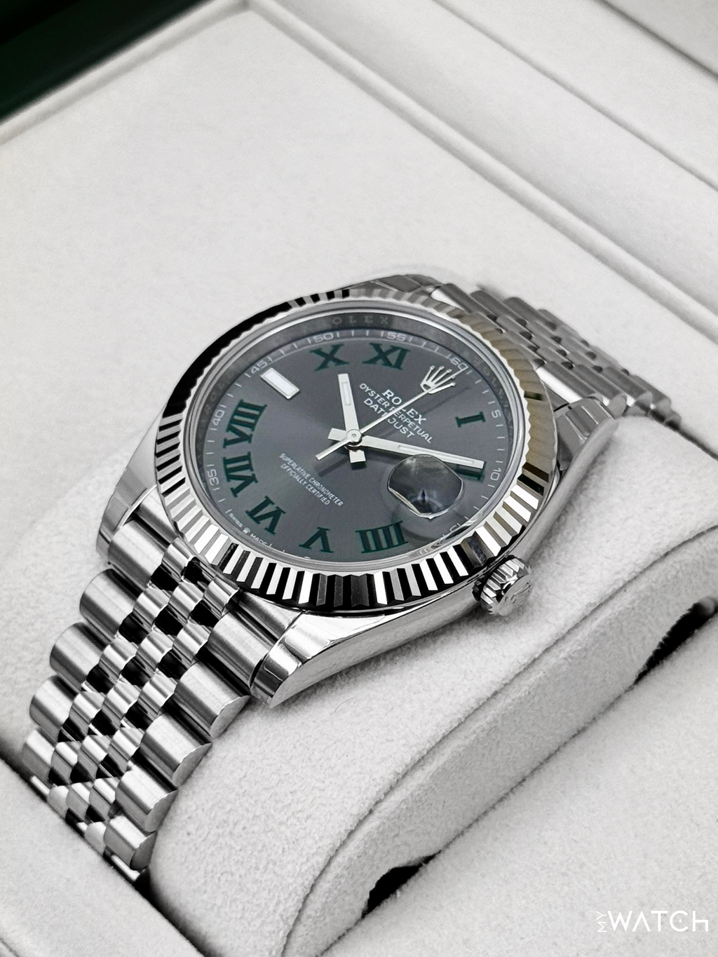NEW 2026 Rolex Datejust 41mm 126334 Jubilee Wimbledon Dial