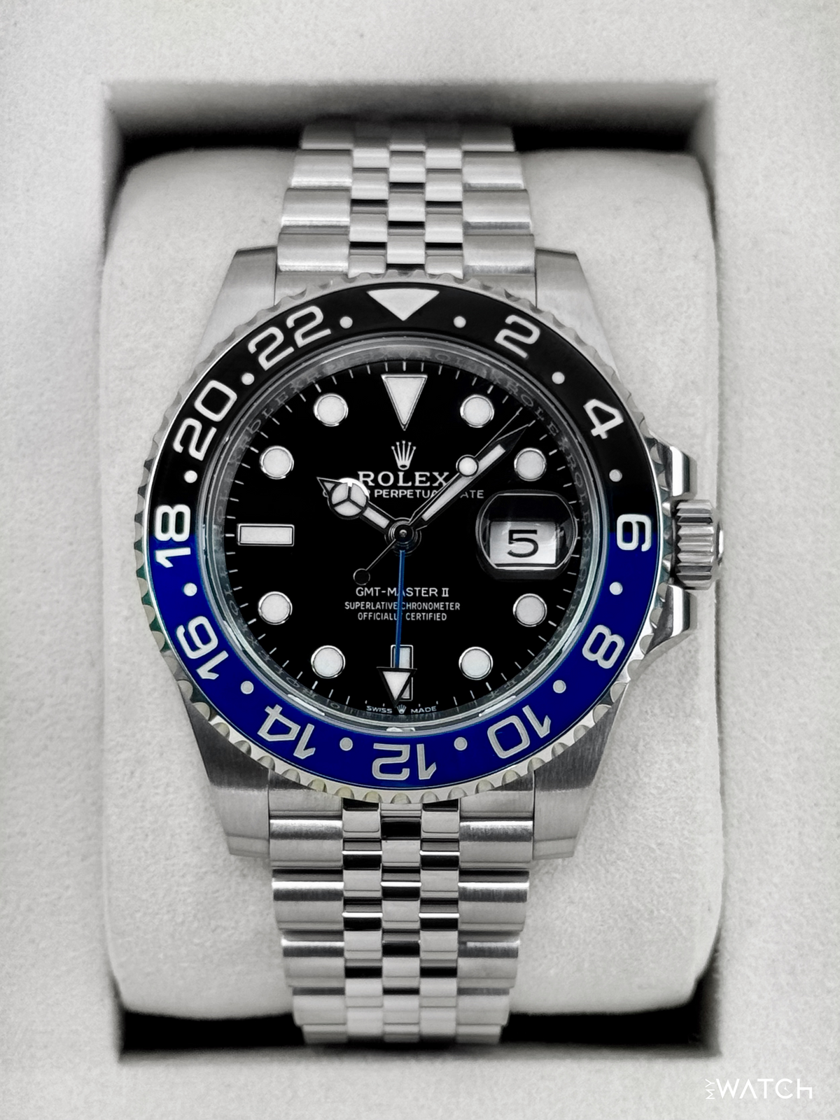 2025 Rolex GMT-Master II "Batgirl" 40mm 126710BLNR Jubilee