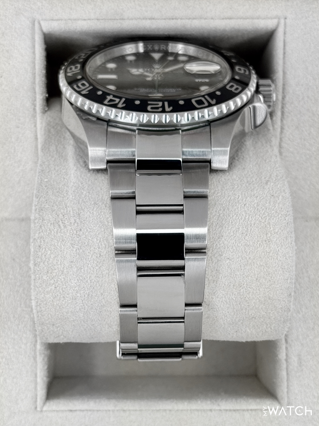 2016 Rolex GMT-Master II 40mm 116710LN Stainless Steel Black Dial