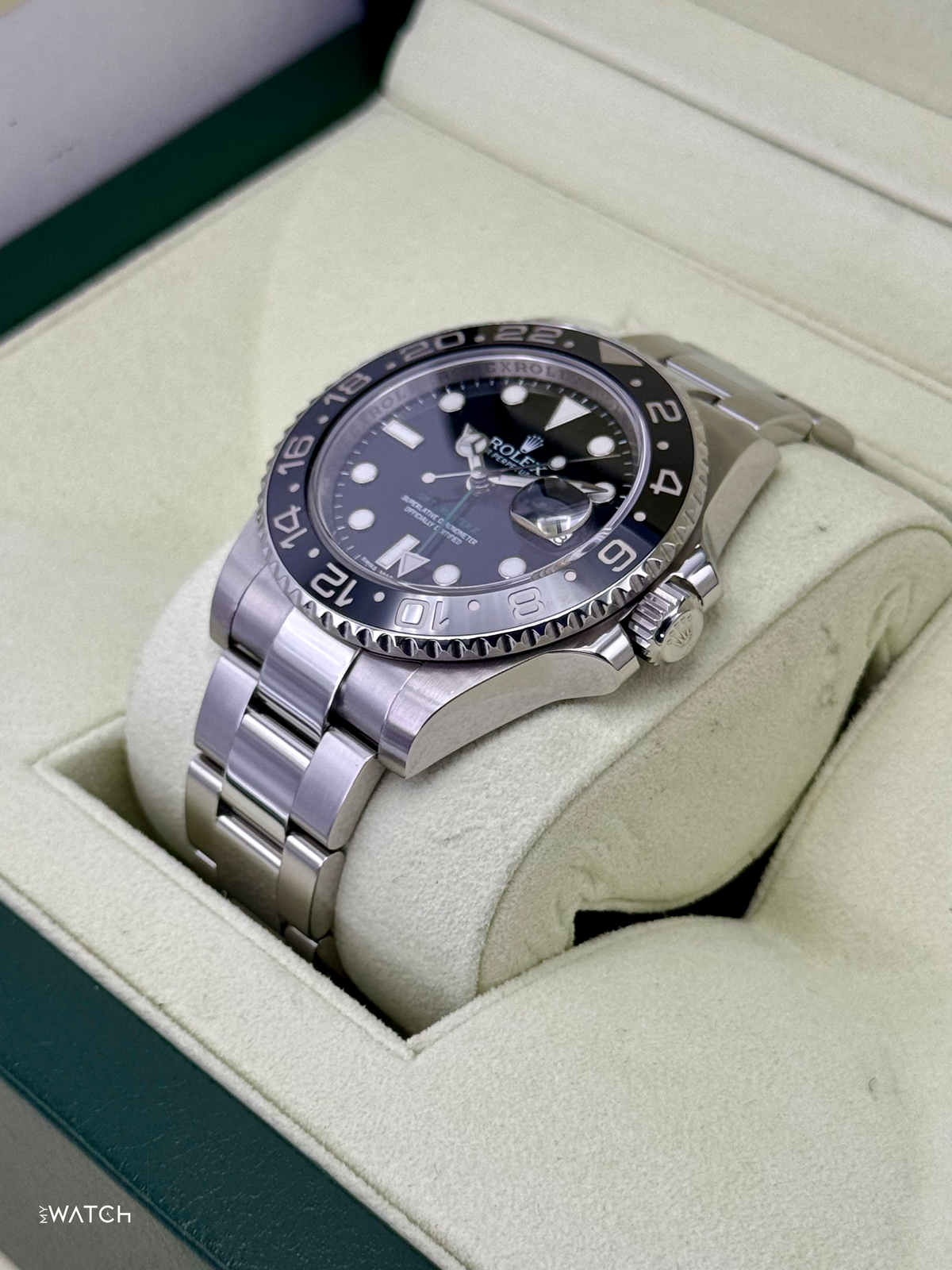 2013 Rolex GMT-Master II 40mm 116710LN Stainless Steel Black Dial