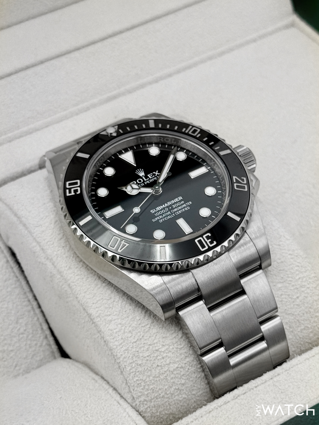 2025 Rolex Submariner 41mm 124060 Stainless Steel Black Dial