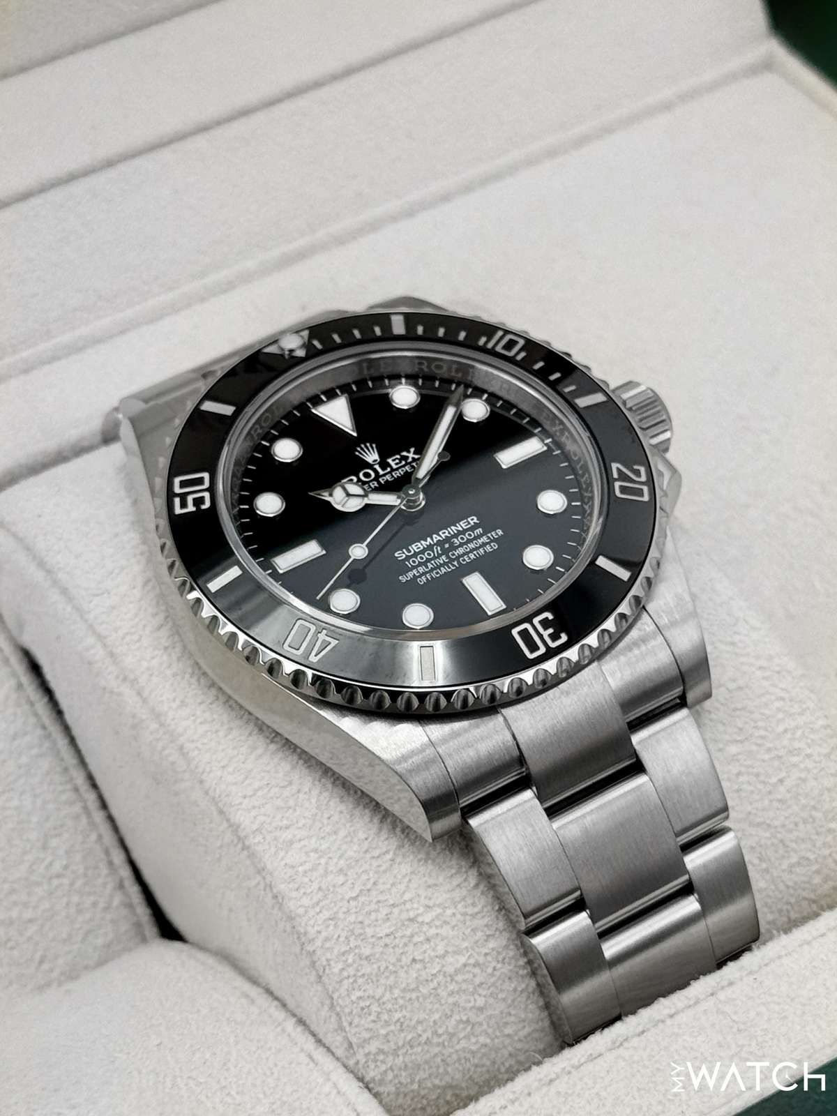 2025 Rolex Submariner 41mm 124060 Stainless Steel Black Dial