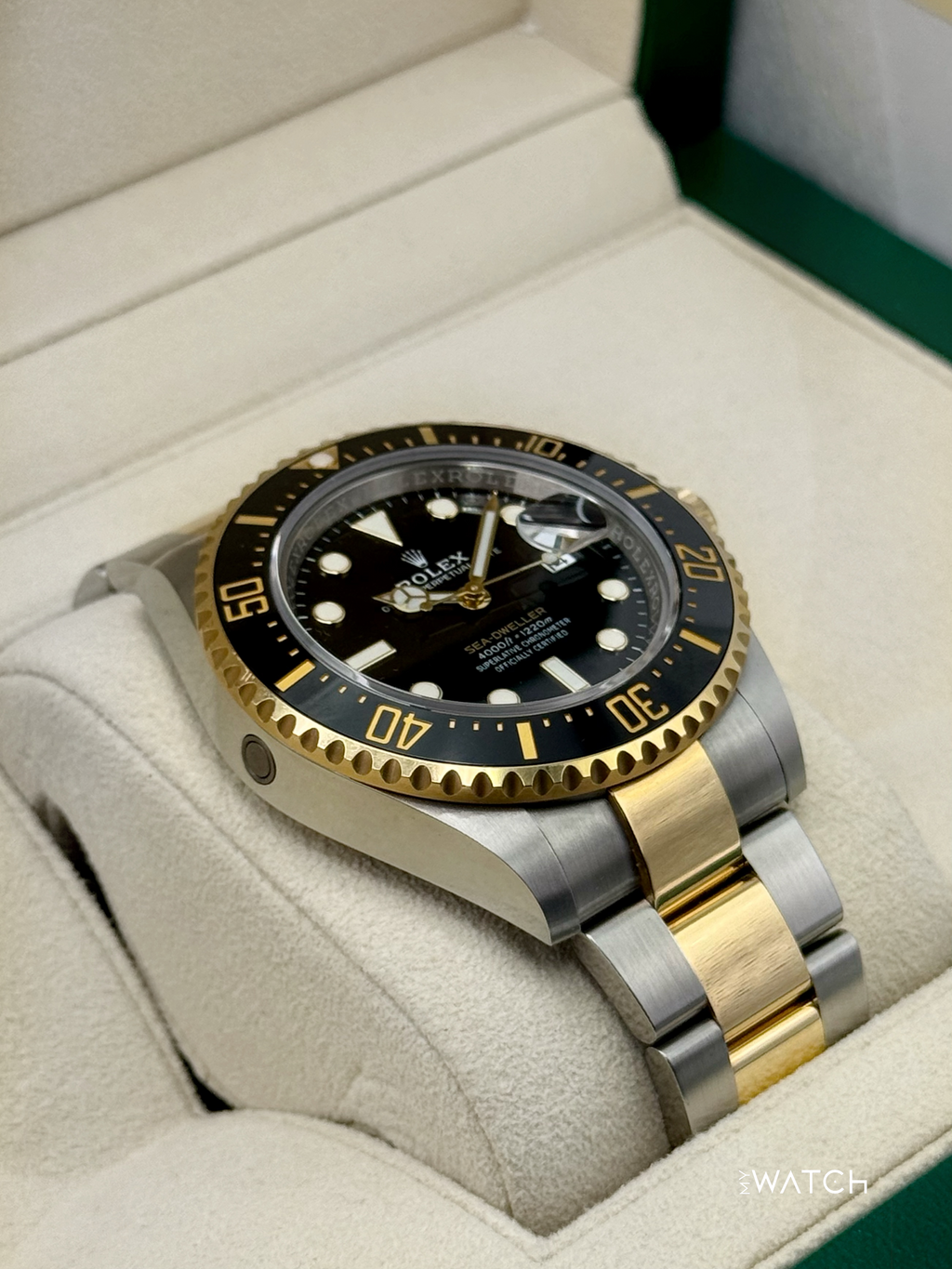 2022 Rolex Sea-Dweller 43mm 126603 Two-Tone Black Dial