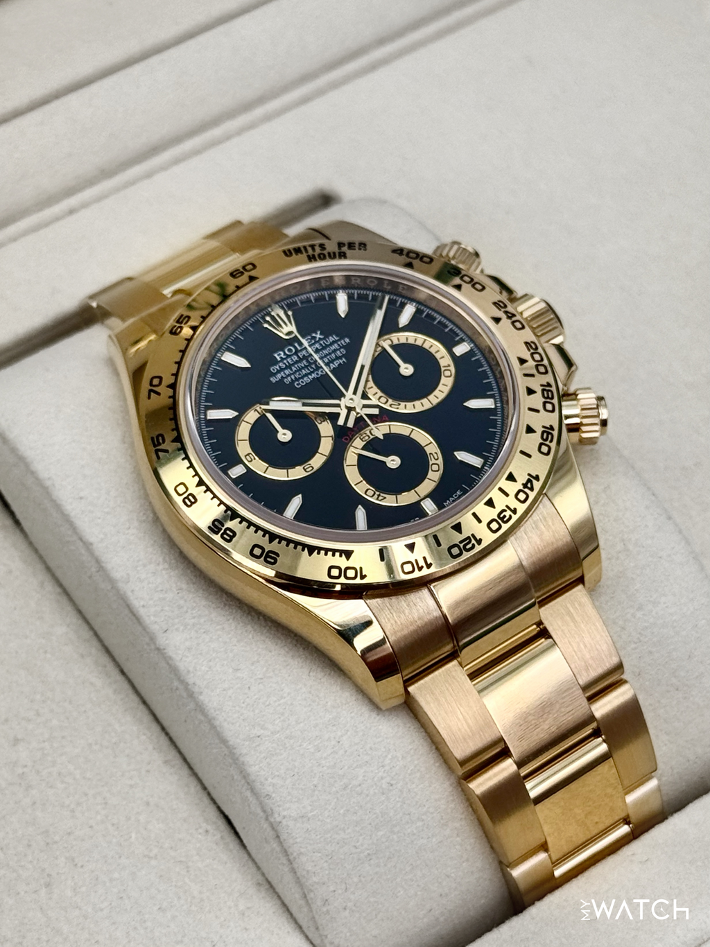 NEW 2026 Rolex Daytona 40mm 126508 18K Yellow Gold Black Dial