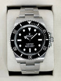2025 Rolex Submariner 41mm 124060 Stainless Steel Black Dial