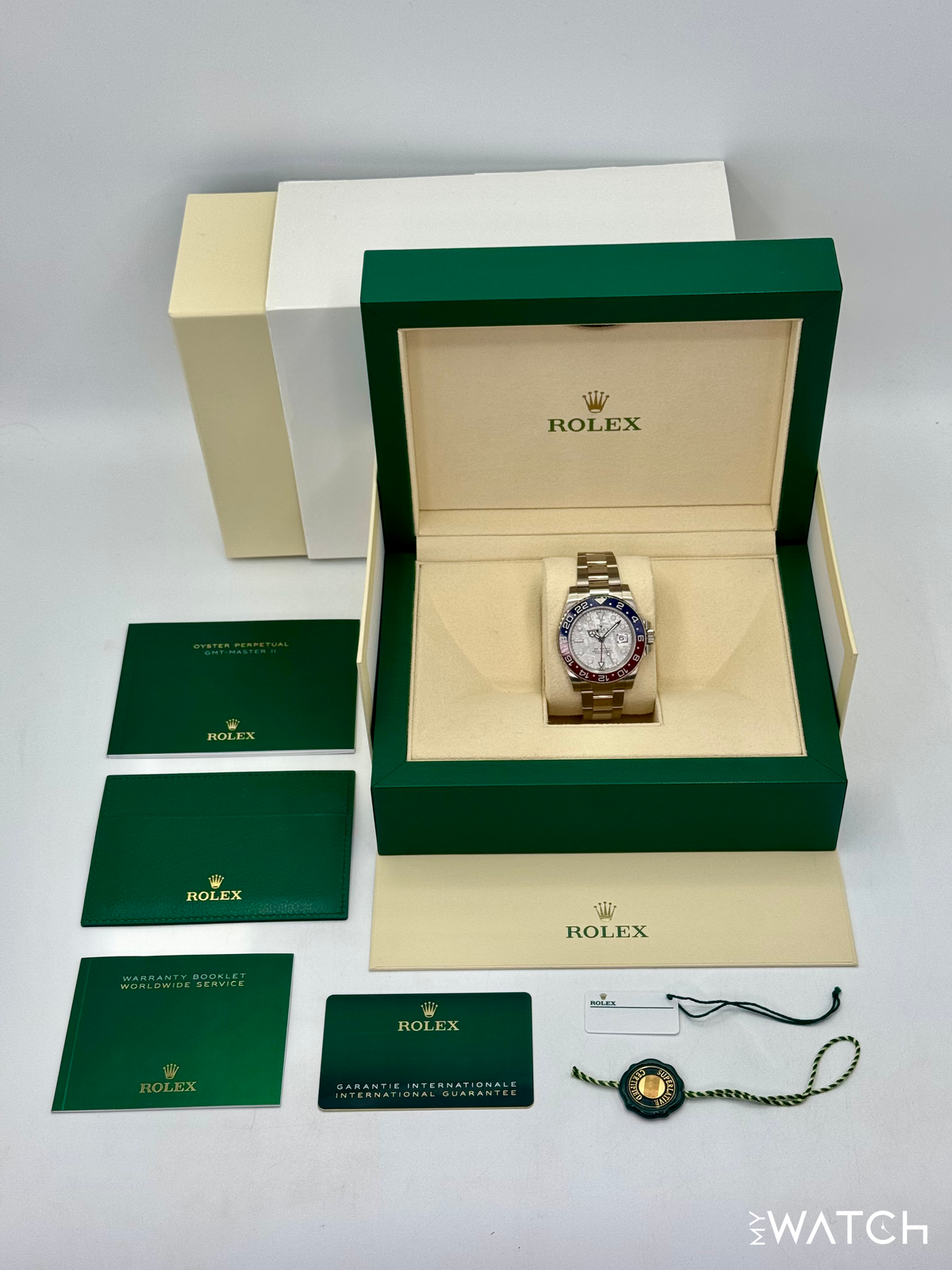 2023 Rolex GMT-Master II "Pepsi" 40mm 126719BLRO Meteorite Dial