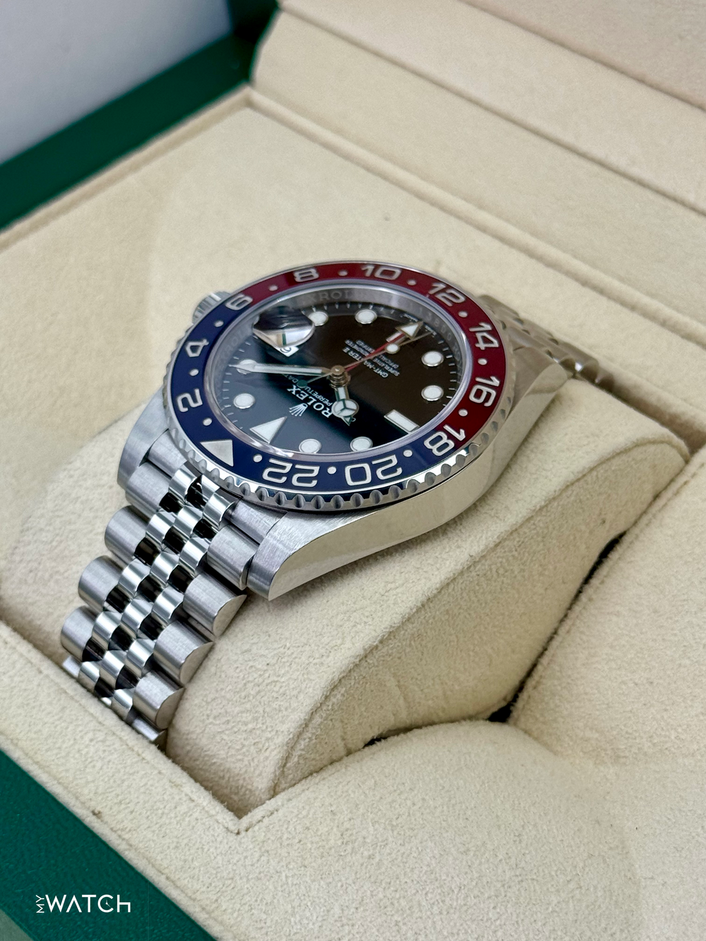 2020 Rolex GMT-Master II "Pepsi" 40mm 126710BLRO Jubilee (BOTH BRACELETS)