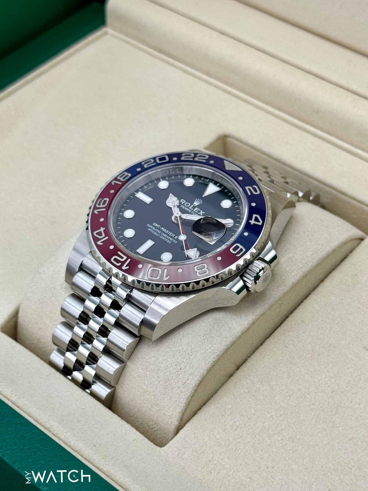 2025 Rolex GMT-Master II "Pepsi" 40mm 126710BLRO Jubilee
