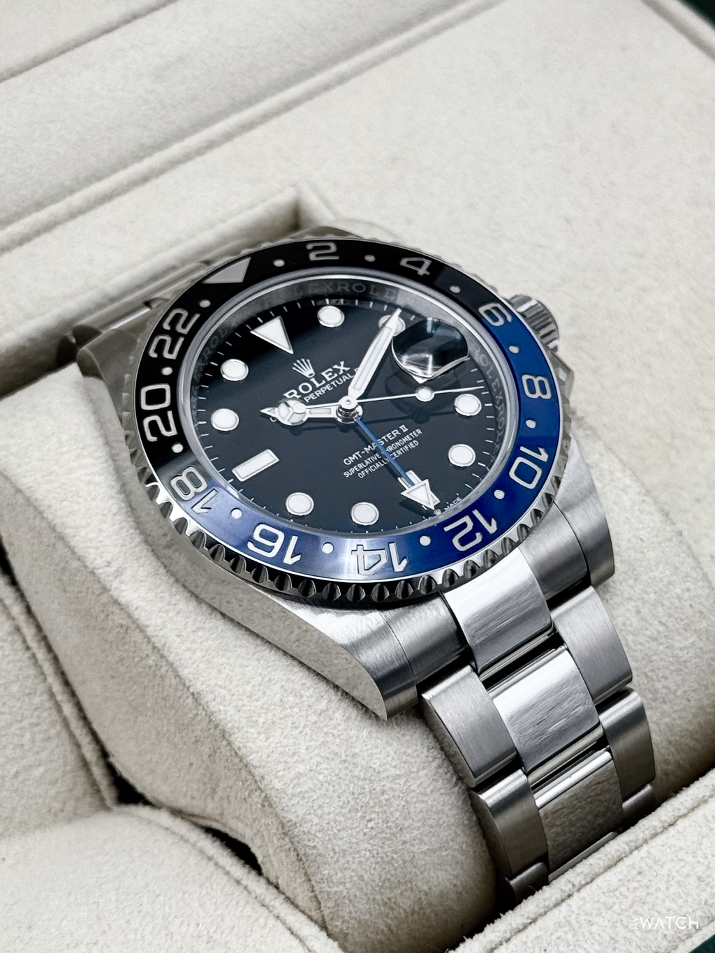 2022 Rolex GMT-Master II "Batman" 40mm 126710BLNR Oyster