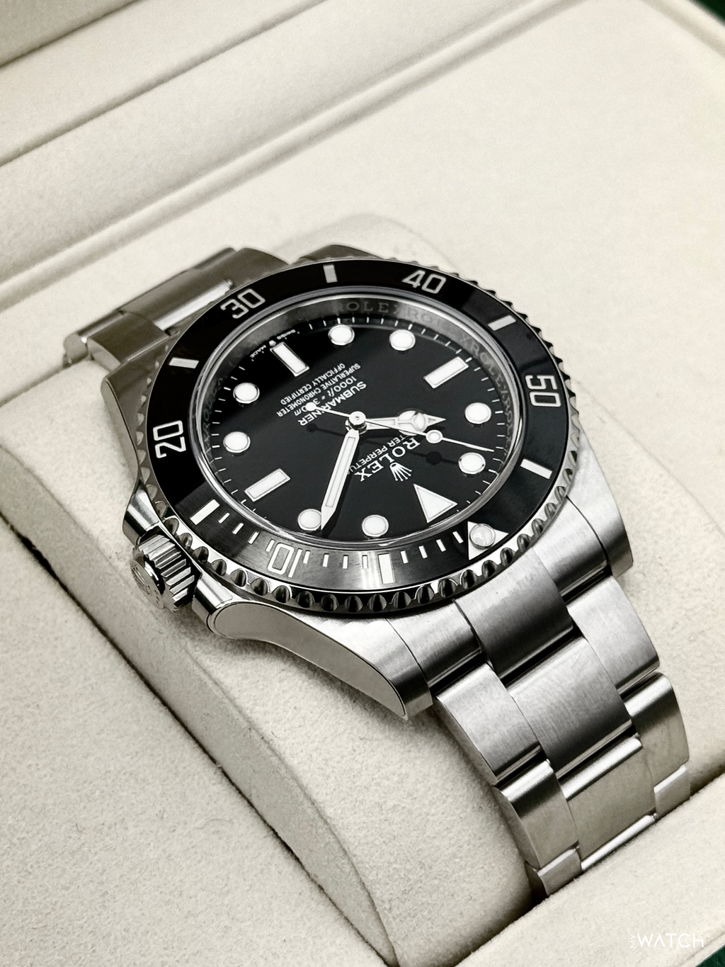 NEW 2025 Rolex Submariner 41mm 124060 Stainless Steel Black Dial (STICKERED)