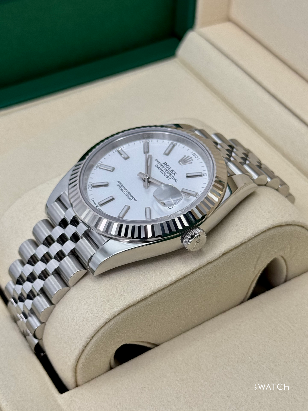 NEW 2026 Rolex Datejust 41mm 126334 Stainless Steel Jubilee White Dial