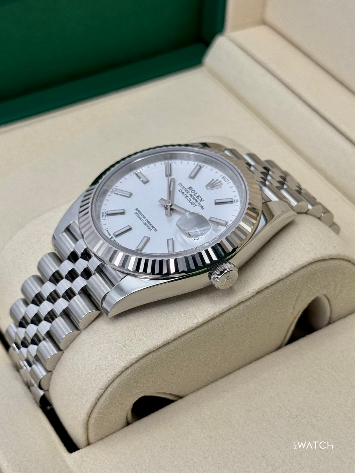 NEW 2026 Rolex Datejust 41mm 126334 Stainless Steel Jubilee White Dial