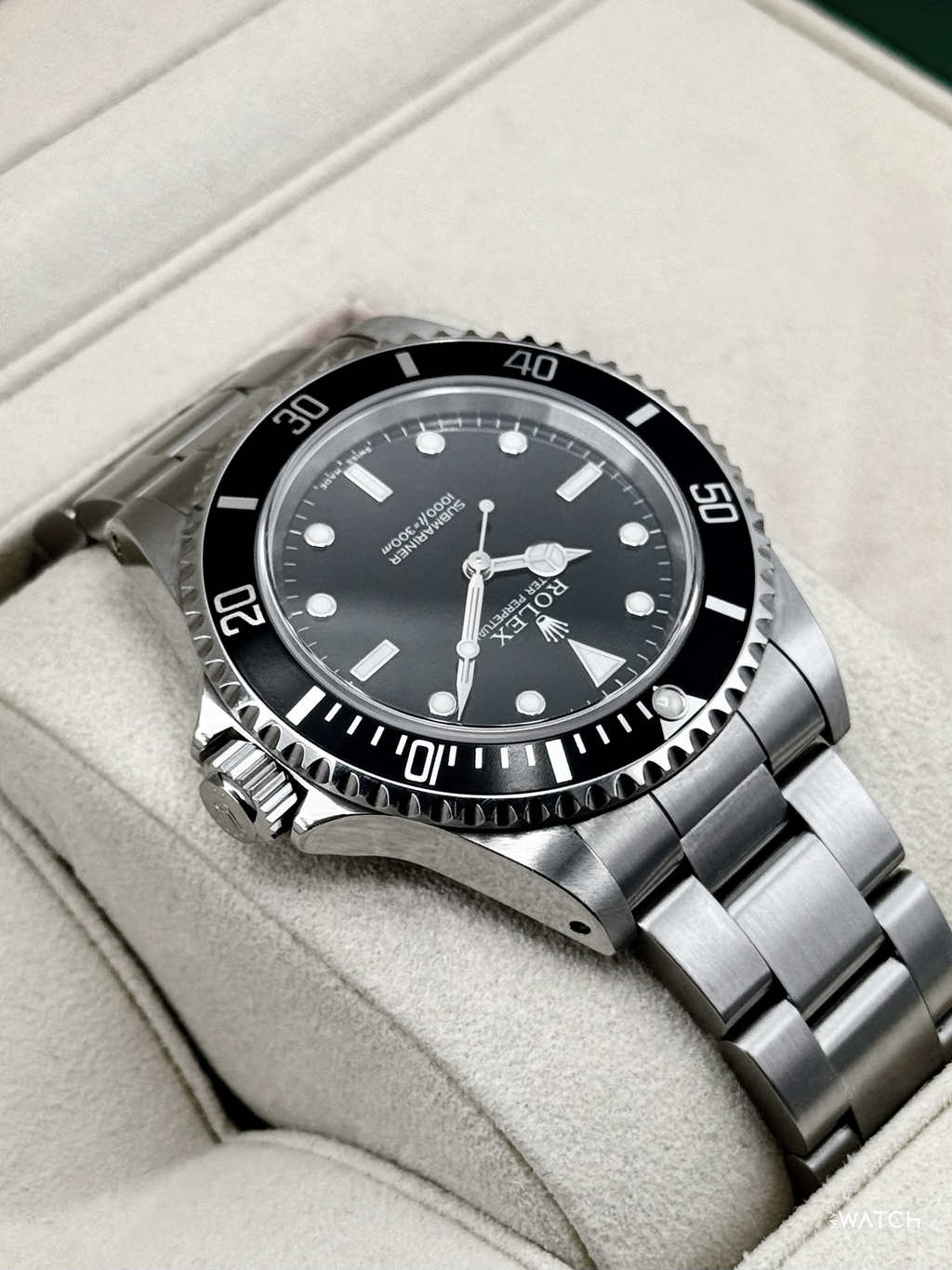 2006 Rolex Submariner 40mm 14060M Stainless Steel Two-Liner Black Dial