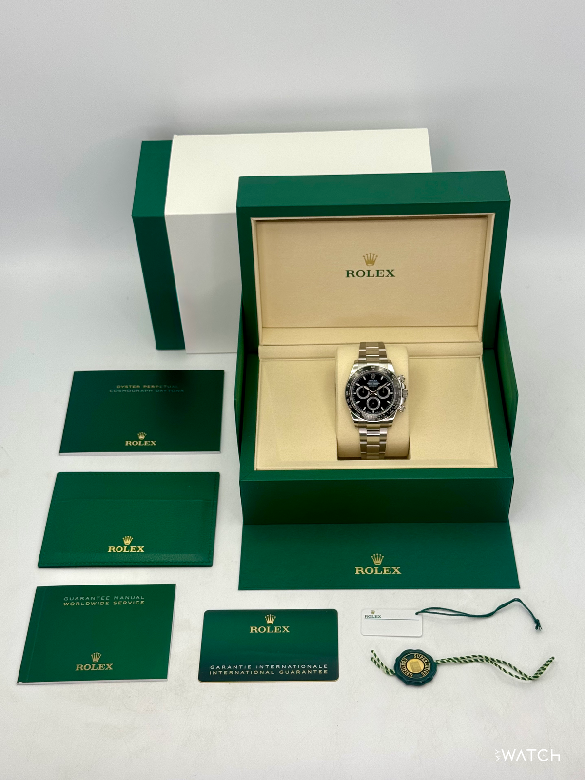 2025 Rolex Daytona 40mm 126500LN Stainless Steel Black Dial