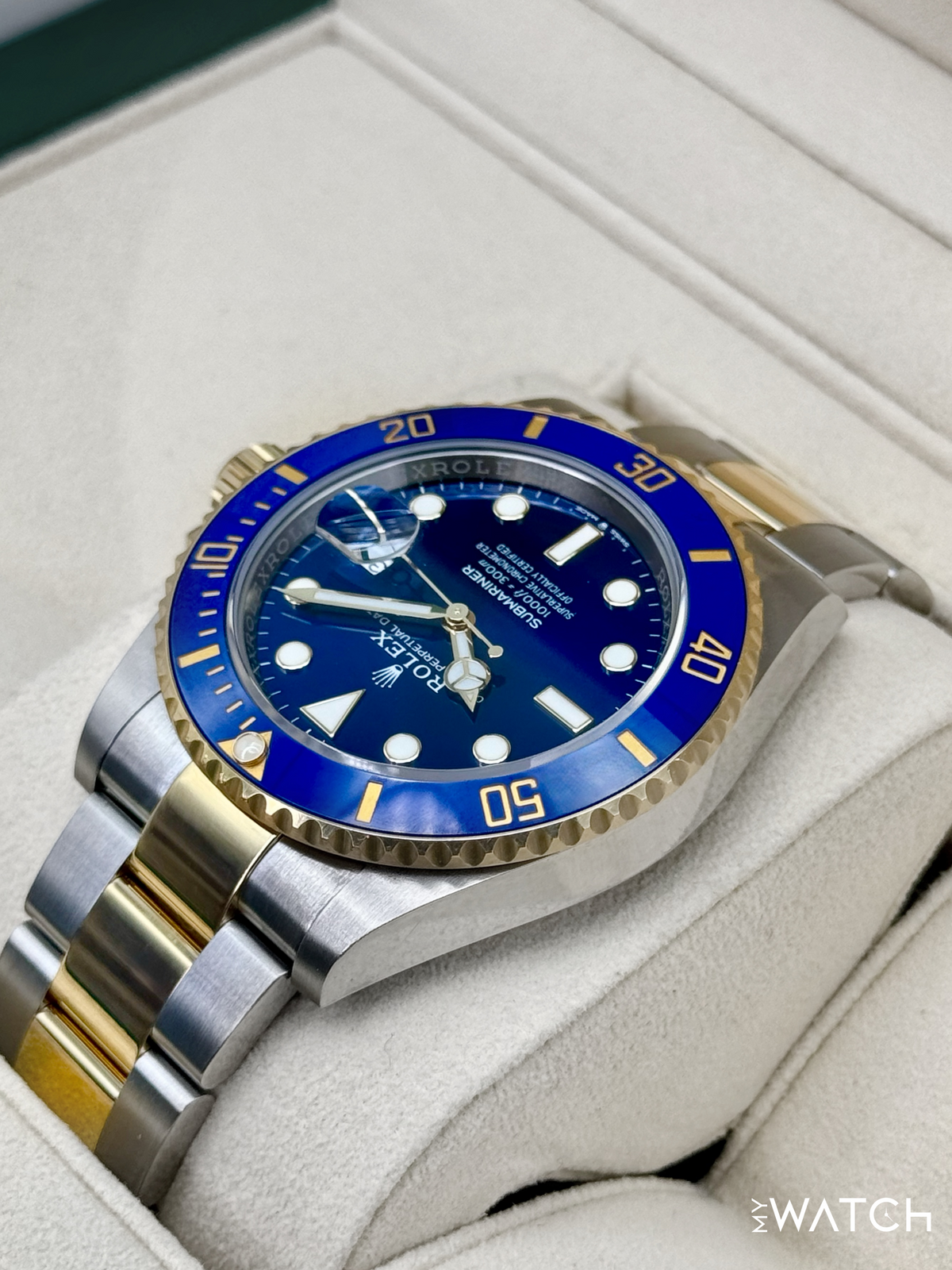 2023 Rolex Submariner "Bluesy" 41mm 126613LB Two-Tone Blue Dial
