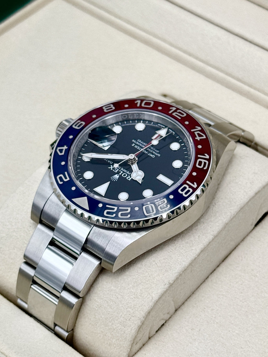 2026 Rolex GMT-Master II "Pepsi" 40mm 126710BLRO Oyster