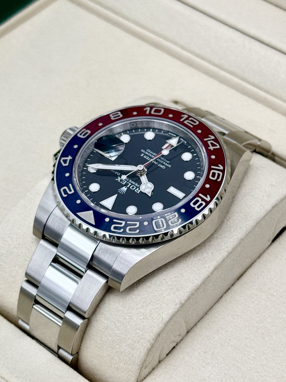 2026 Rolex GMT-Master II "Pepsi" 40mm 126710BLRO Oyster