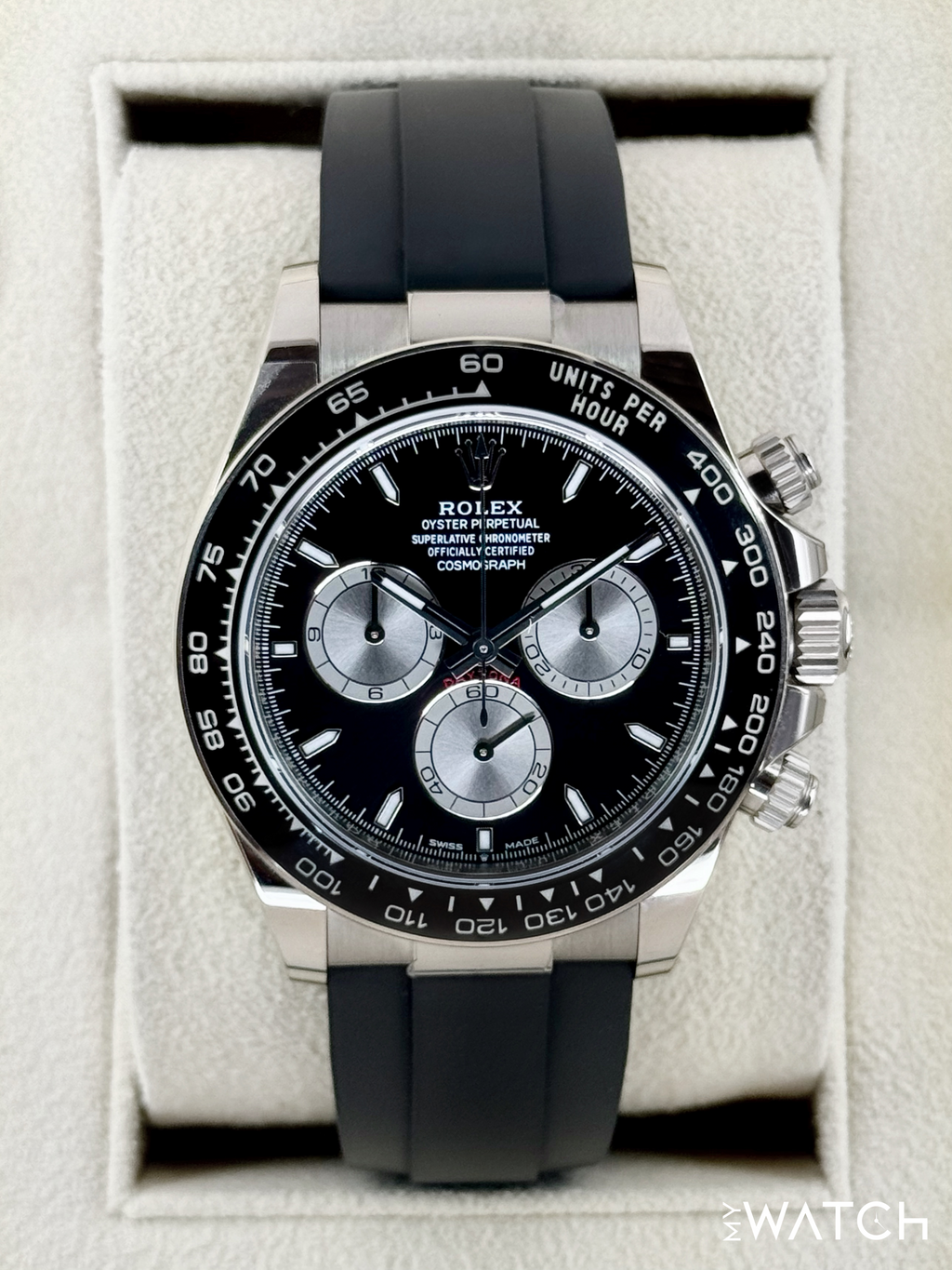 2025 Rolex Daytona "Baby Le Mans" 40mm 126519LN White Gold Black Dial