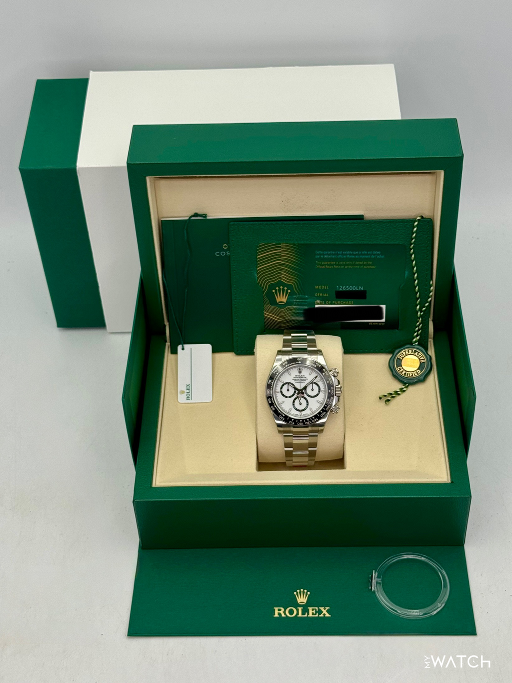 NEW 2026 Rolex Daytona 40mm 126500LN Stainless Steel Panda Dial (STICKERED)