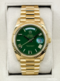 2022 Rolex Day-Date 40mm 228238 Presidential Green Dial