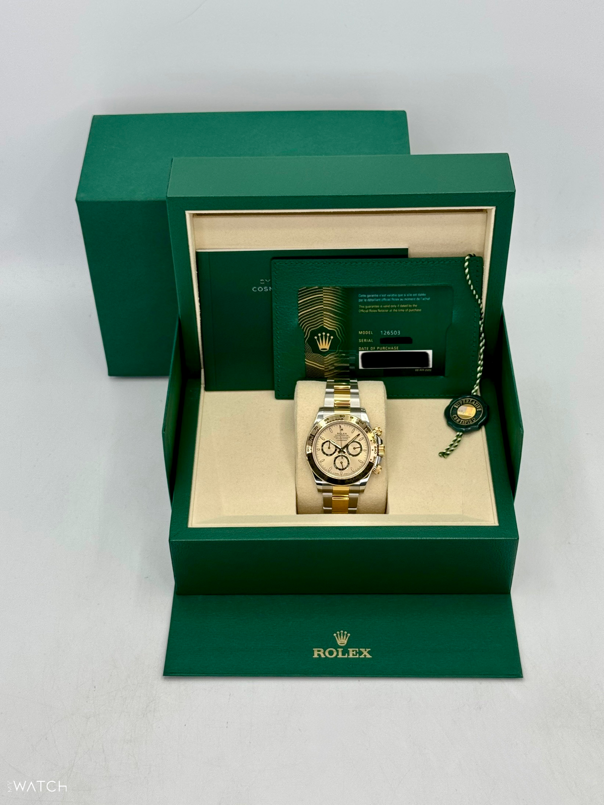 NEW 2026 Rolex Daytona 40mm 126503 Two-Tone Champagne Dial