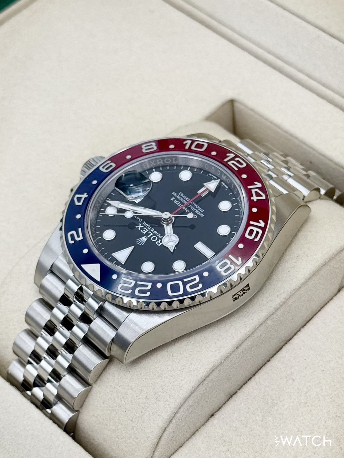 NEW 2026 Rolex GMT-Master II "Pepsi" 40mm 126710BLRO Jubilee (STICKERED)