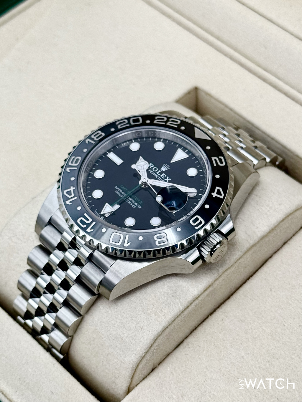 NEW 2025 Rolex GMT-Master II "Bruce Wayne" 40mm 126710GRNR Jubilee