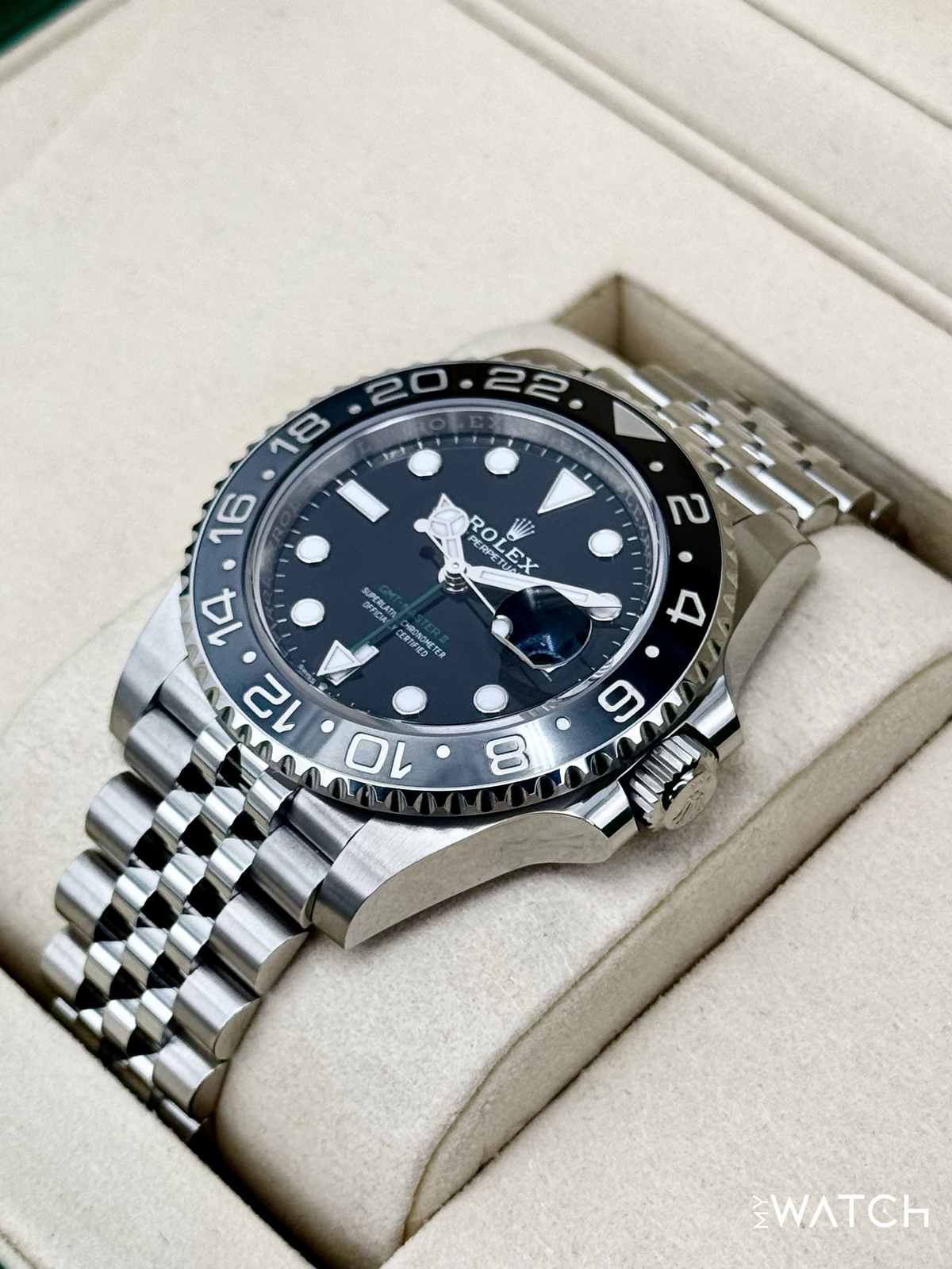 NEW 2025 Rolex GMT-Master II "Bruce Wayne" 40mm 126710GRNR Jubilee