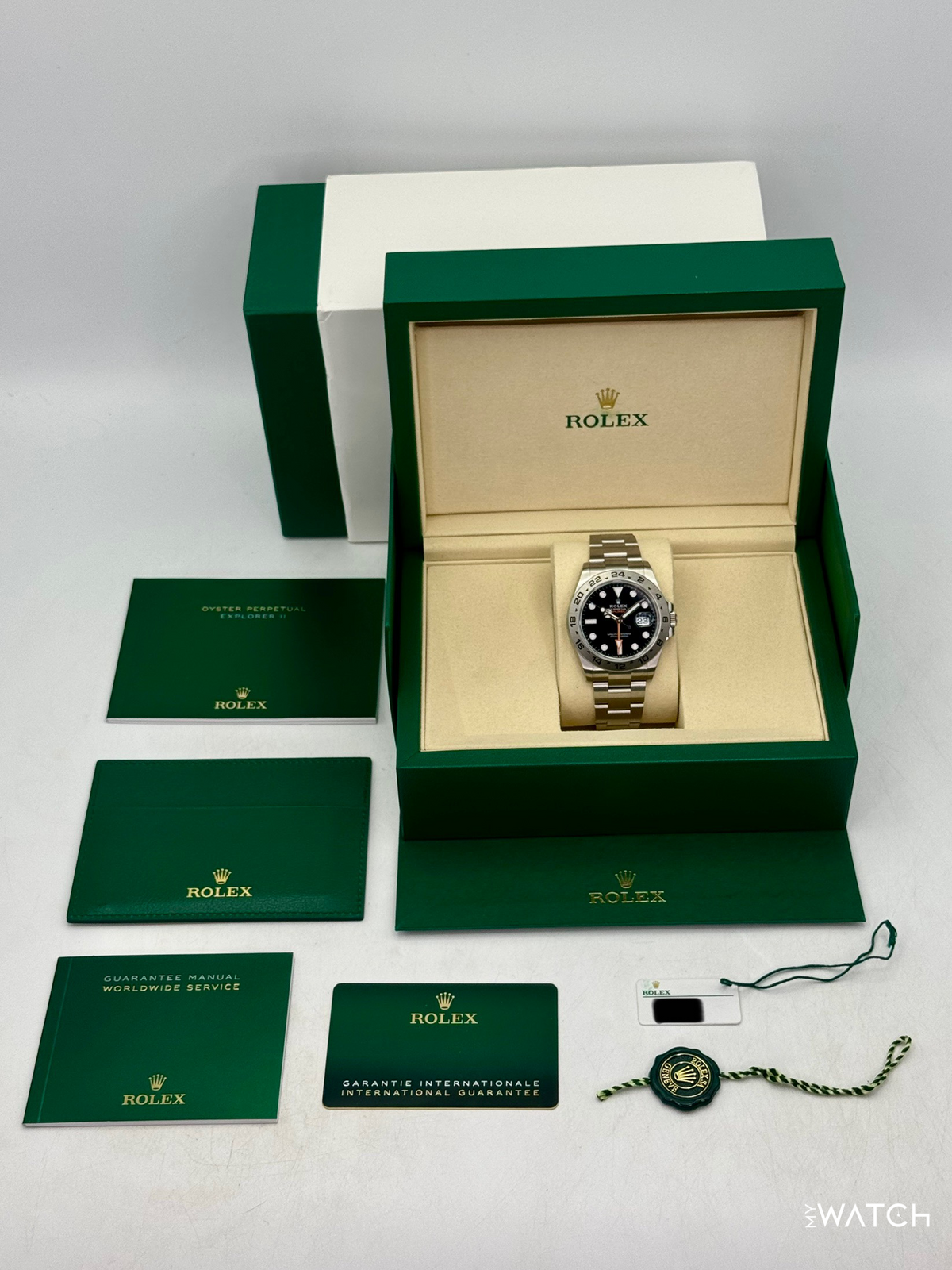 NEW 2026 Rolex Explorer II 42mm 226570 Stainless Steel Black Dial (STICKERED)
