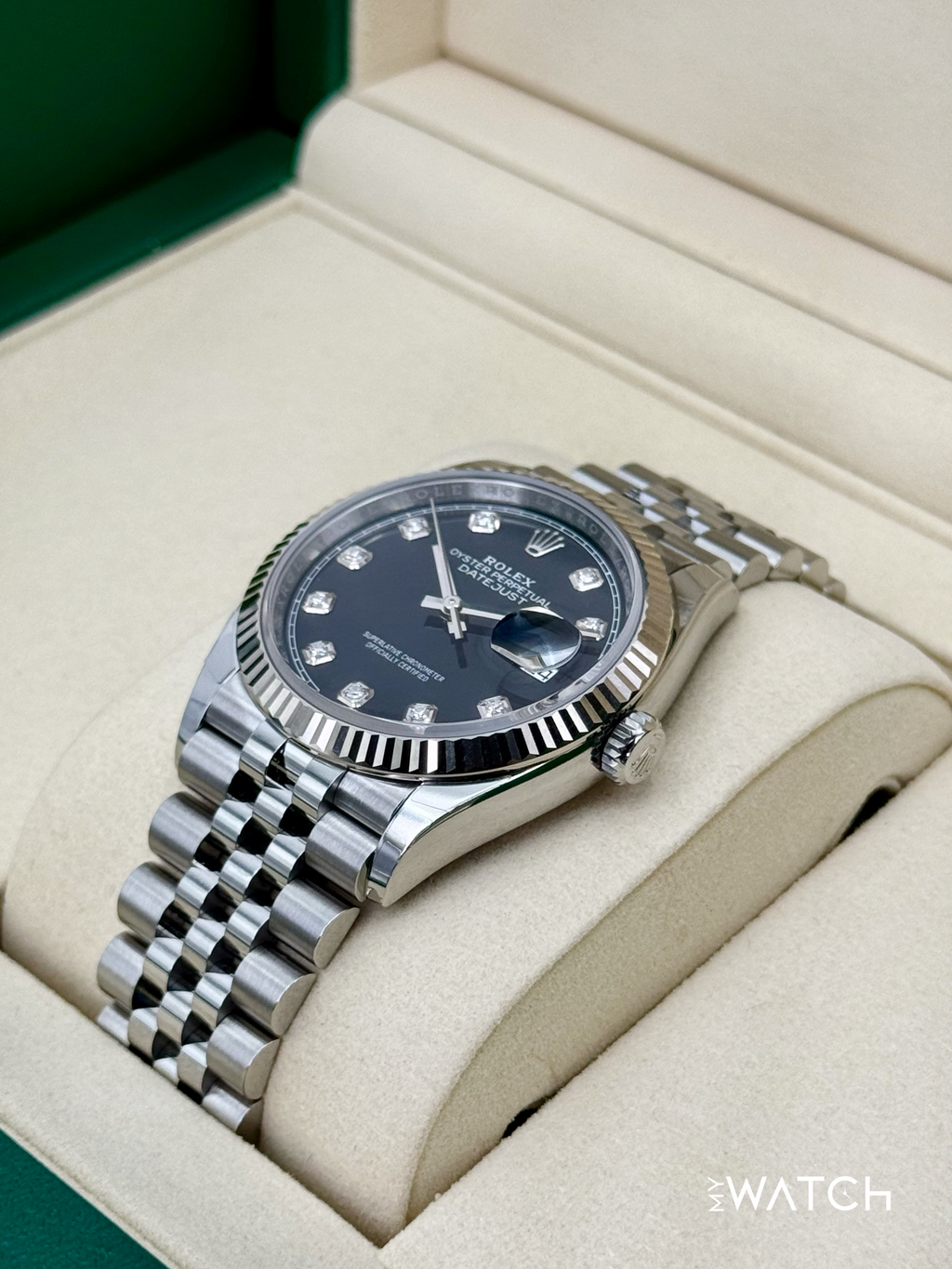 NEW 2026 Rolex Datejust 36mm 126234 Jubilee Black Diamond Dial