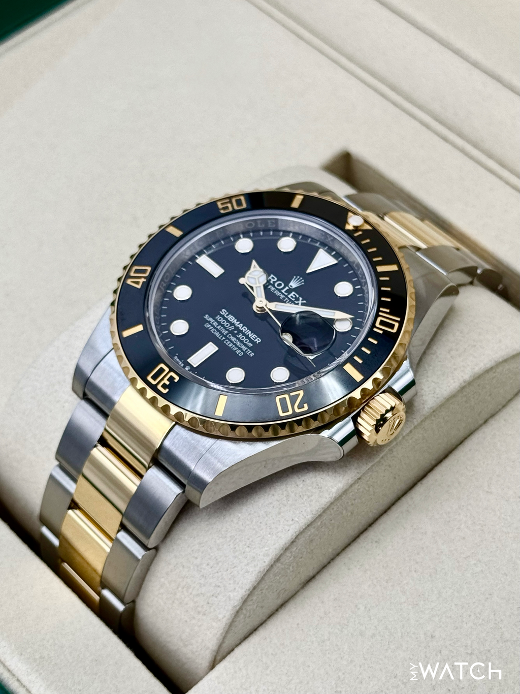 NEW 2025 Rolex Submariner 41mm 126613LN Two-Tone Black Dial