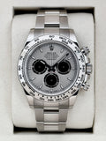 NEW 2026 Rolex Daytona 40mm 126509 White Gold Silver Ghost Dial
