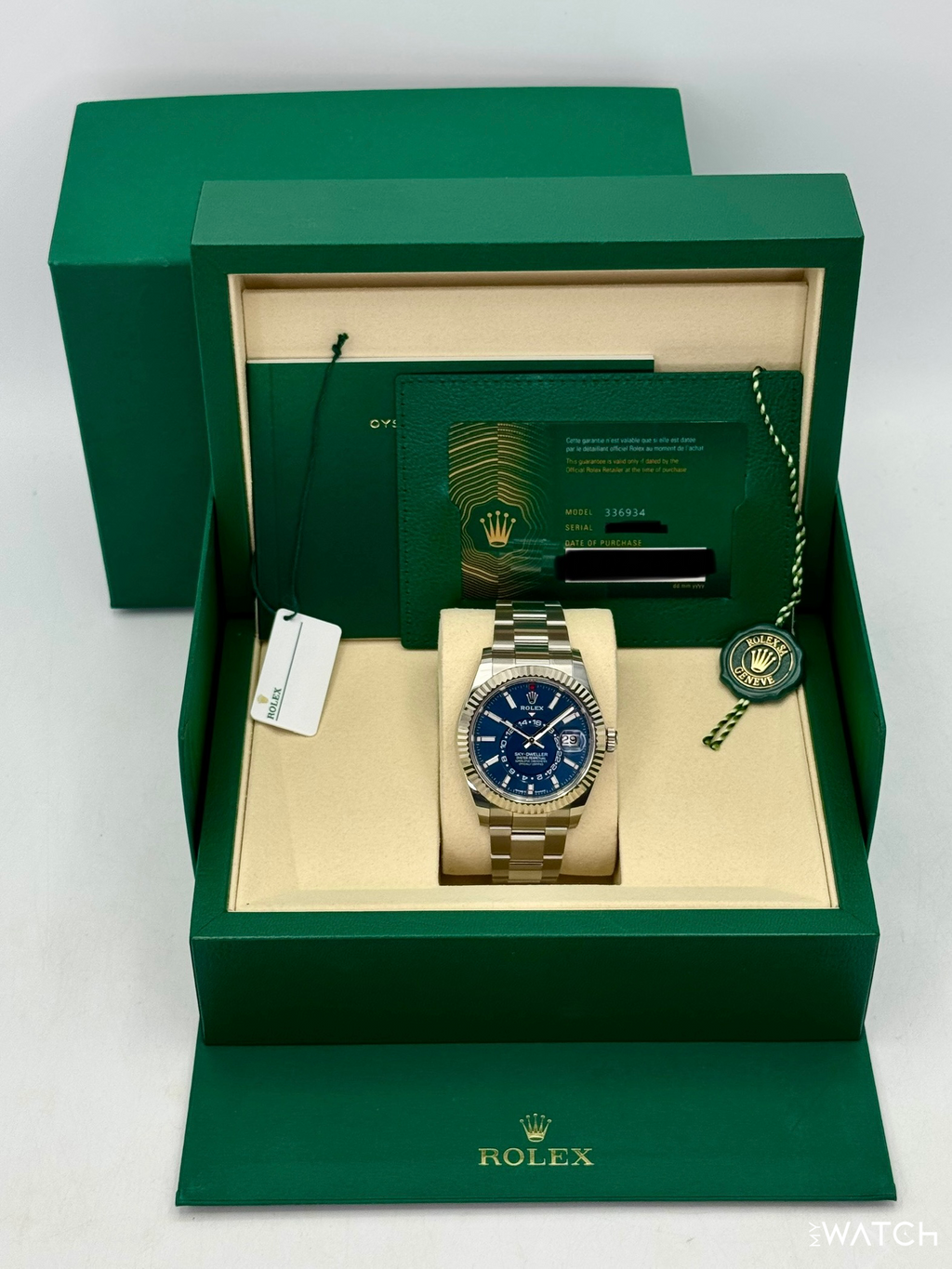 NEW 2026 Rolex Sky-Dweller 42mm 336934 Oyster Blue Dial