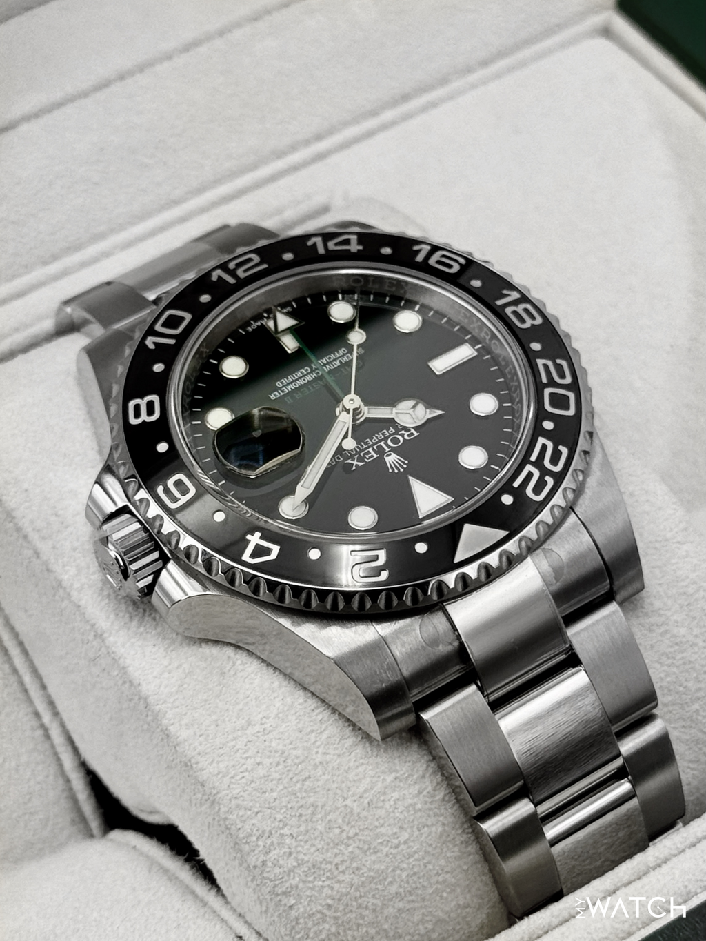 2015 Rolex GMT-Master II 40mm 116710LN Stainless Steel Black Dial