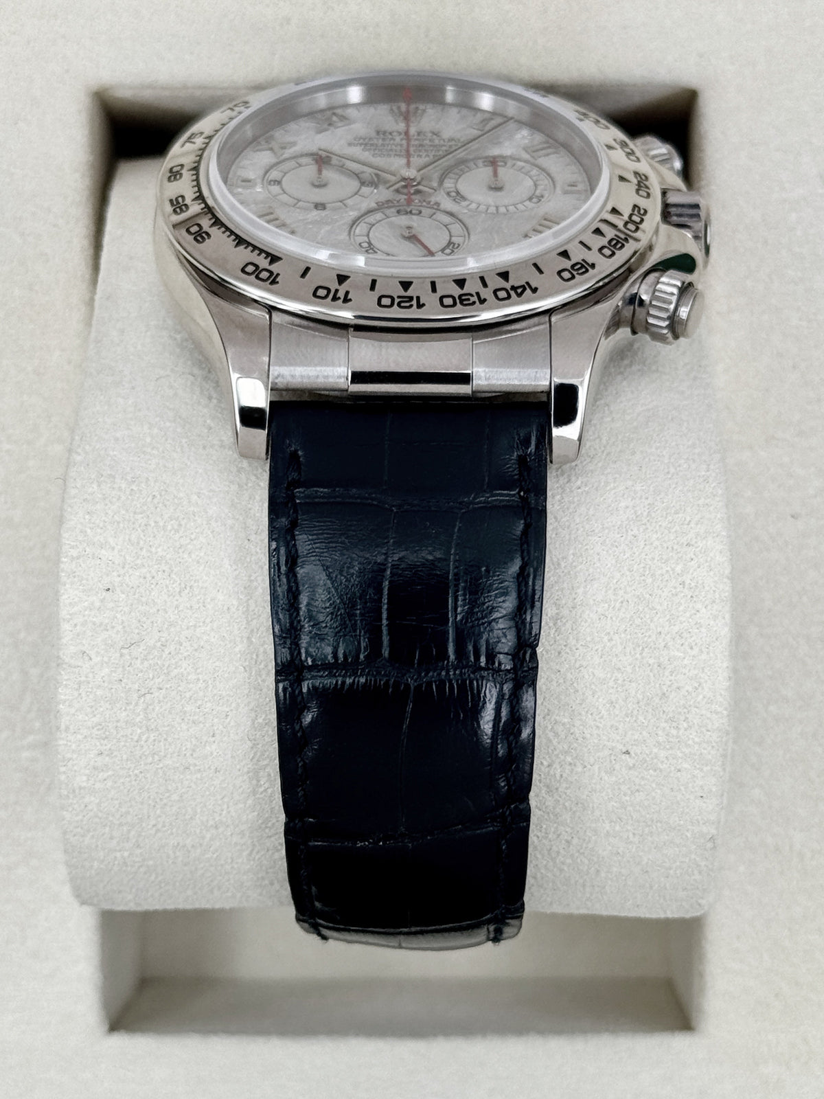 2003 Rolex Daytona 40mm 116519 White Gold Meteorite Dial (Collectors Set)