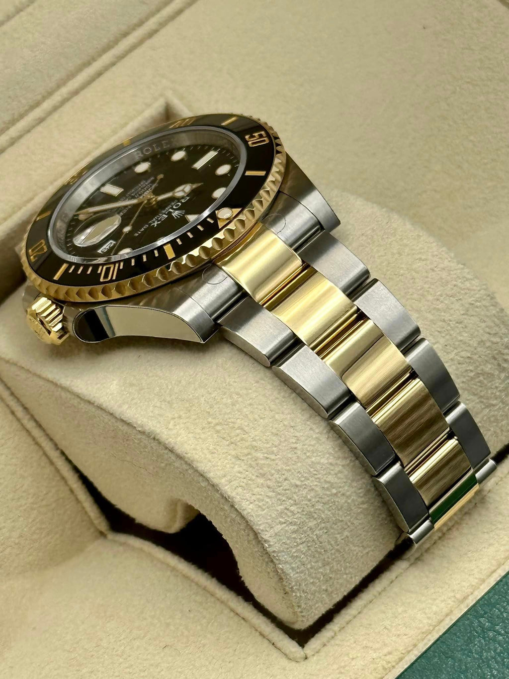 NEW 2023 Rolex Submariner 41mm 126613LN Two-Tone Black Dial