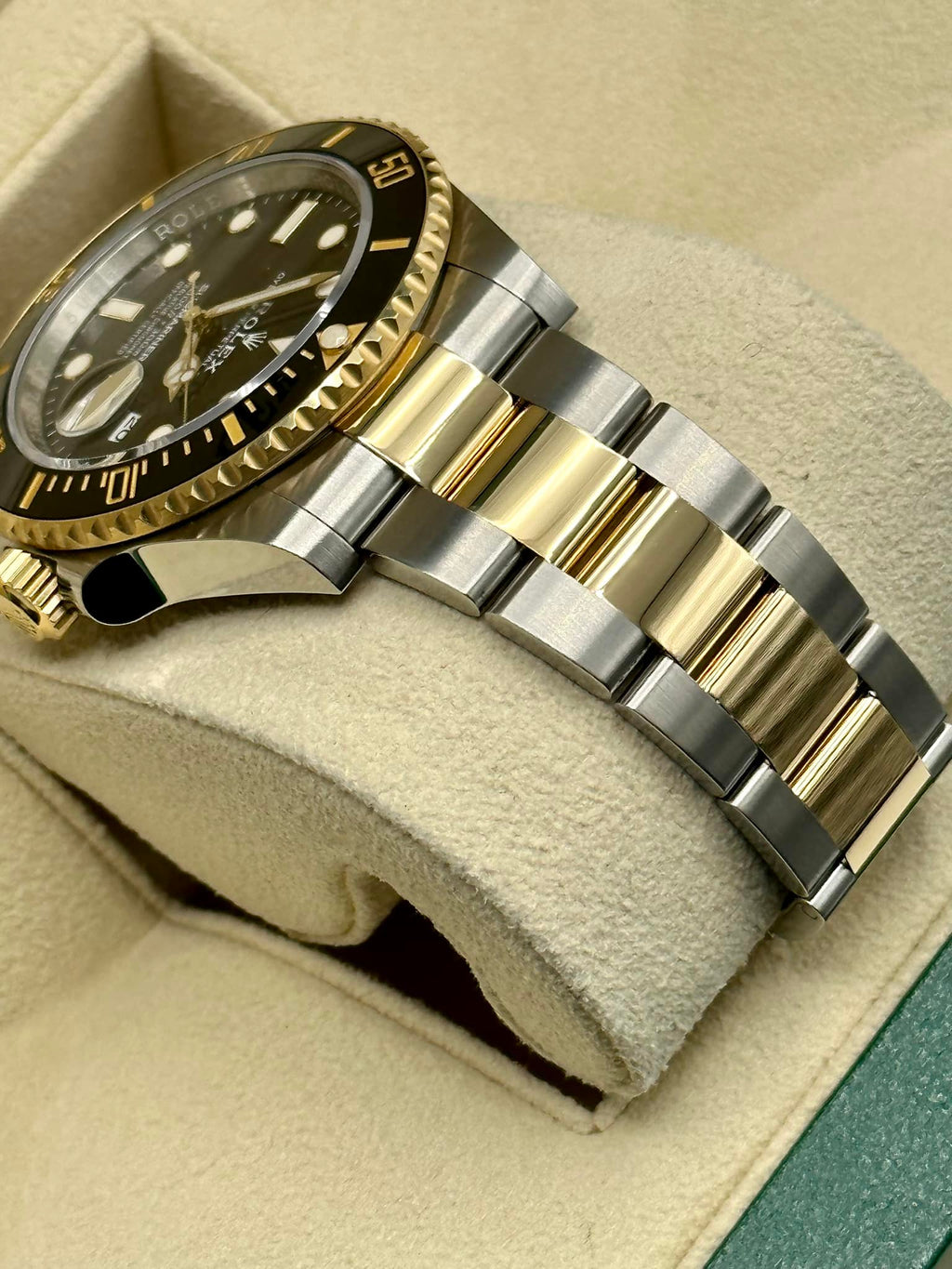 2022 Rolex Submariner 41mm 126613LN Two-Tone Black Dial