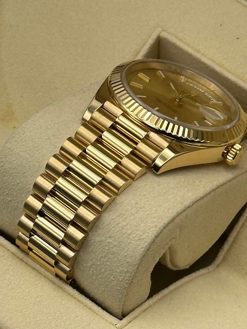 2020 Rolex Day-Date 40mm 228238 Presidential Champagne Dial