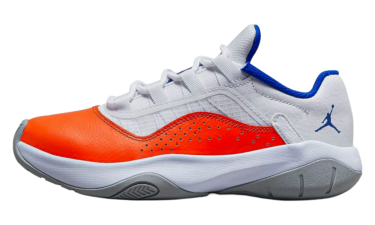 Jordan 11 CMFT Low GS "White Safety Orange Hyper Royal" CZ0907 108