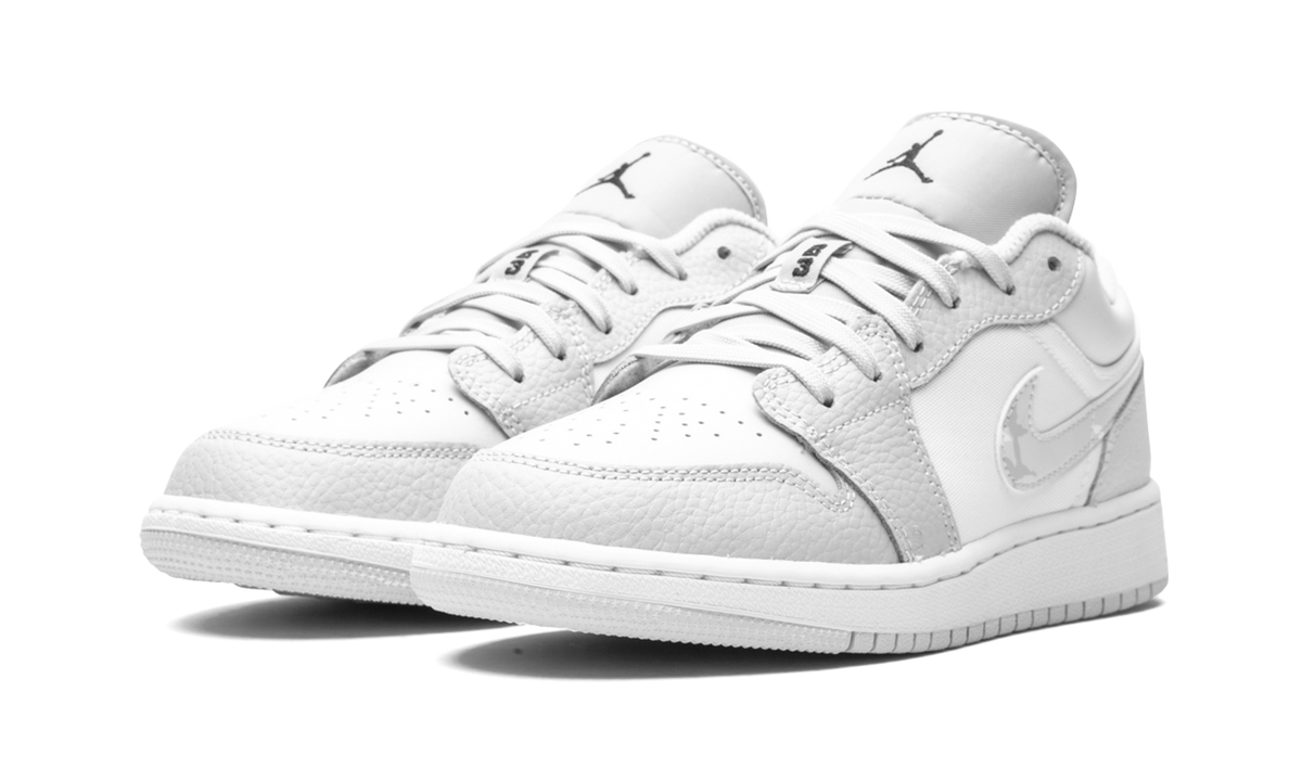 Air Jordan 1 Low SE GS "Grey Camo Swoosh" DD3234 100