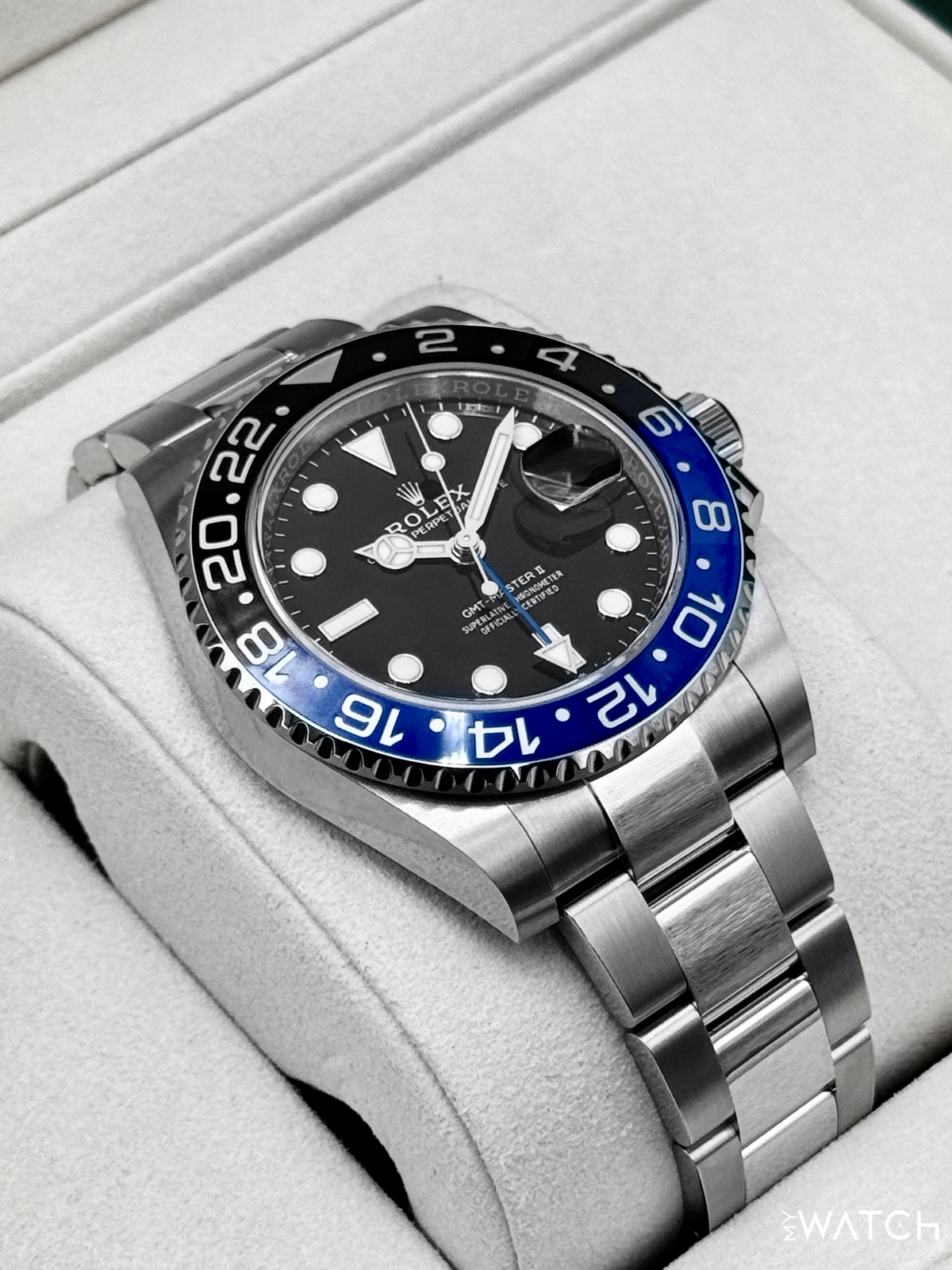 NEW 2025 Rolex GMT-Master II "Batman" 40mm 126710BLNR Oyster