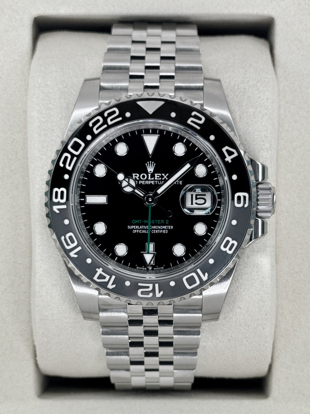 NEW 2026 Rolex GMT-Master II "Bruce Wayne" 40mm 126710GRNR Jubilee (STICKERED)