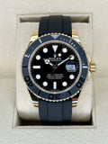 NEW 2026 Rolex Yacht-Master 42mm 226658 Gold Oysterflex Black Dial