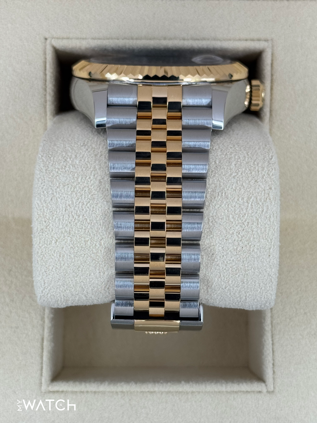 2023 Rolex Sky-Dweller 42mm 326933 Two-Tone Jubilee Black Dial