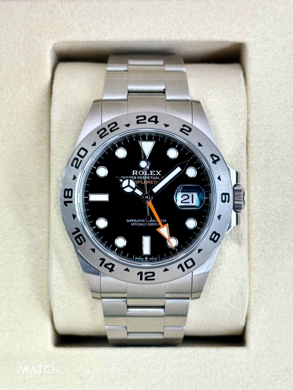 NEW 2026 Rolex Explorer II 42mm 226570 Stainless Steel Black Dial
