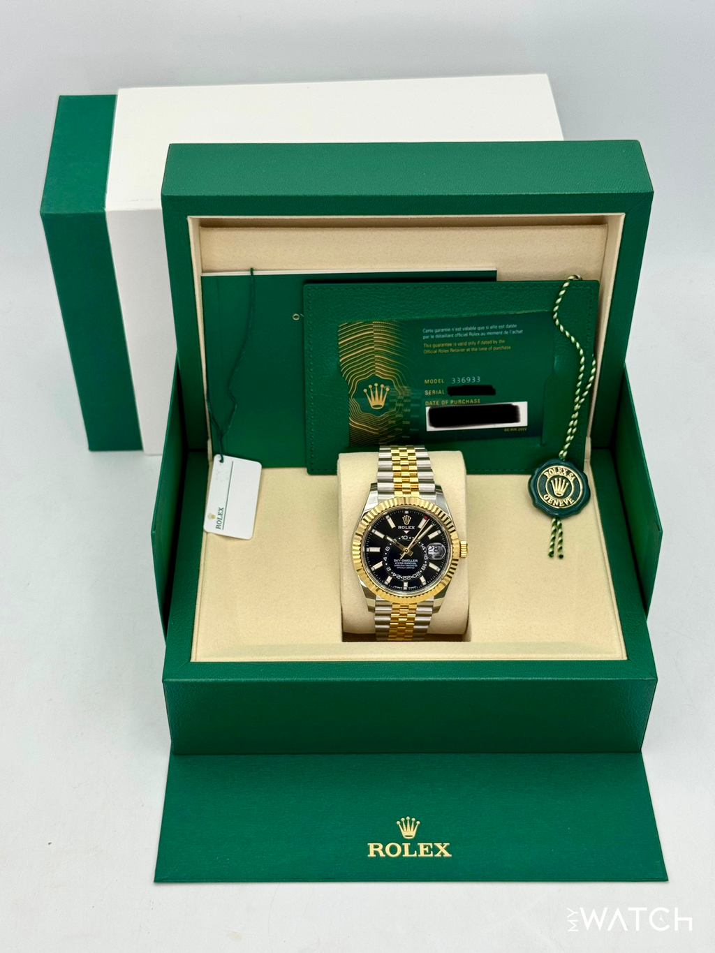 NEW 2026 Rolex Sky-Dweller 42mm 336933 Two-Tone Jubilee Black Dial