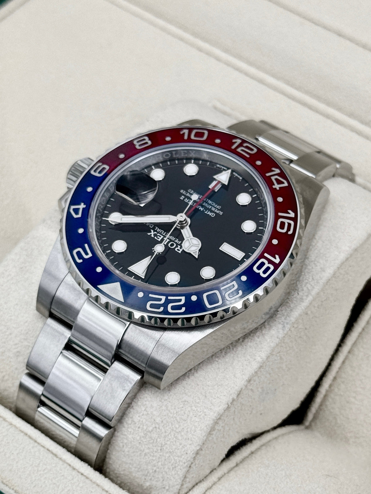 2023 Rolex GMT-Master II "Pepsi" 40mm 126710BLRO Oyster