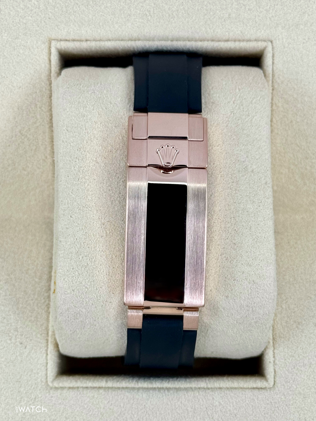 2023 Rolex Yacht-Master 40mm 126655 Rose Gold Diamond Paved Dial