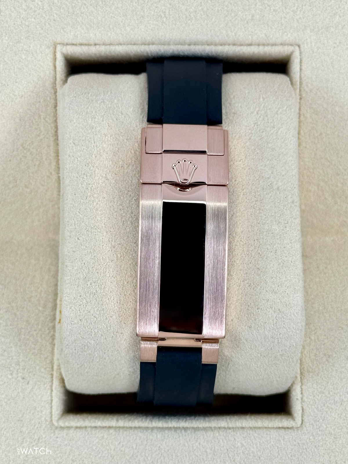 2023 Rolex Yacht-Master 40mm 126655 Rose Gold Diamond Paved Dial