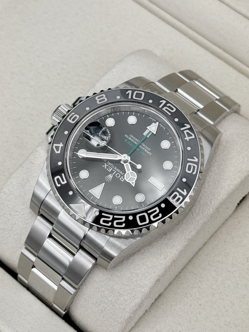 NEW 2026 Rolex GMT-Master II Bruce Wayne 40mm 126710GRNR Oyster (NEW STYLE CARD)